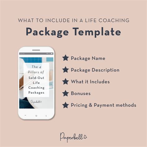 life coach pricing packages